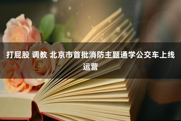打屁股 调教 北京市首批消防主题通学公交车上线运营